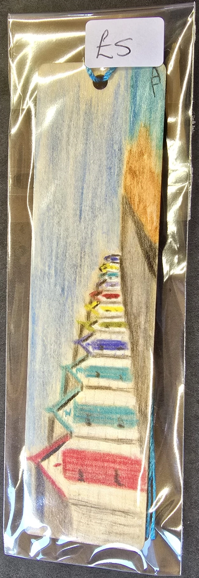 Wooden-bookmark-beach-hut